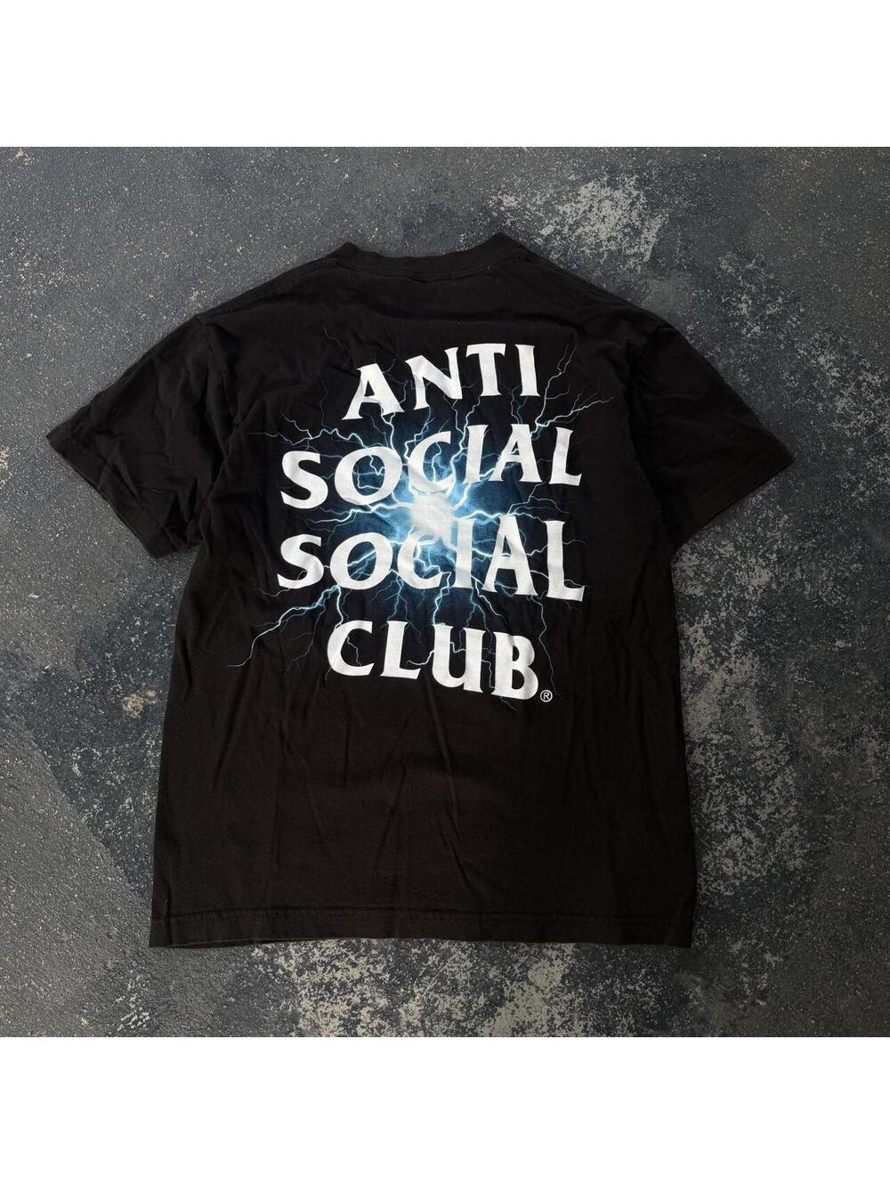 Y2K Anti Social Social Club Lighting Tee